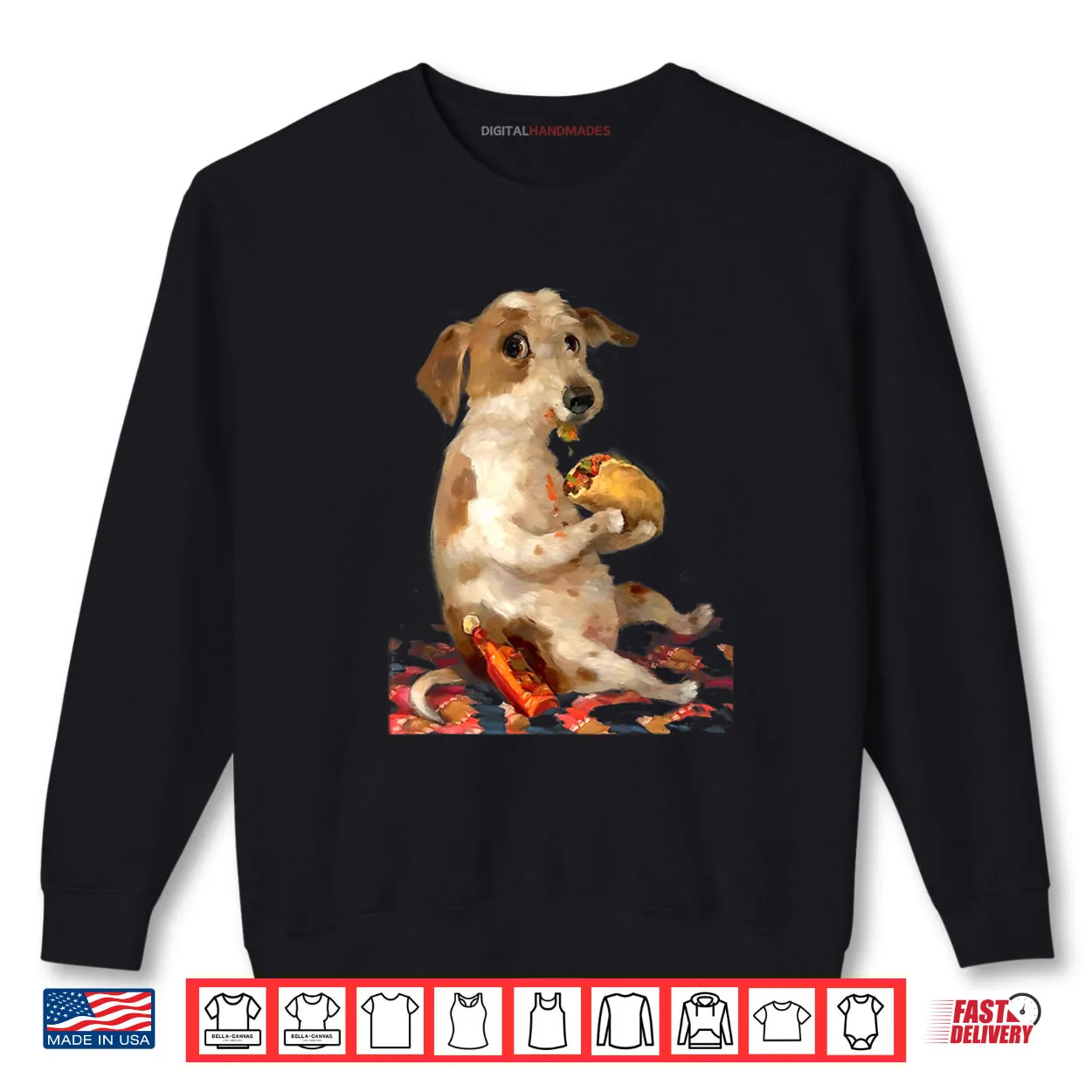 Dog Chill with Taco Vintage Shirt Dog Chill with Taco Vintage Shirt