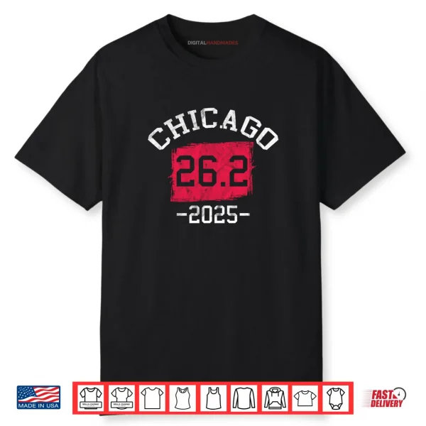 Marathoner Running Distressed Shirt