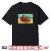 Thanksgiving Turkey Roasting Sun Beach Holiday Humor Shirt
