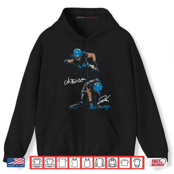 Hoodie Jahmyr Gibbs And Amon Ra St. Brown Detroit Heroes Shirt