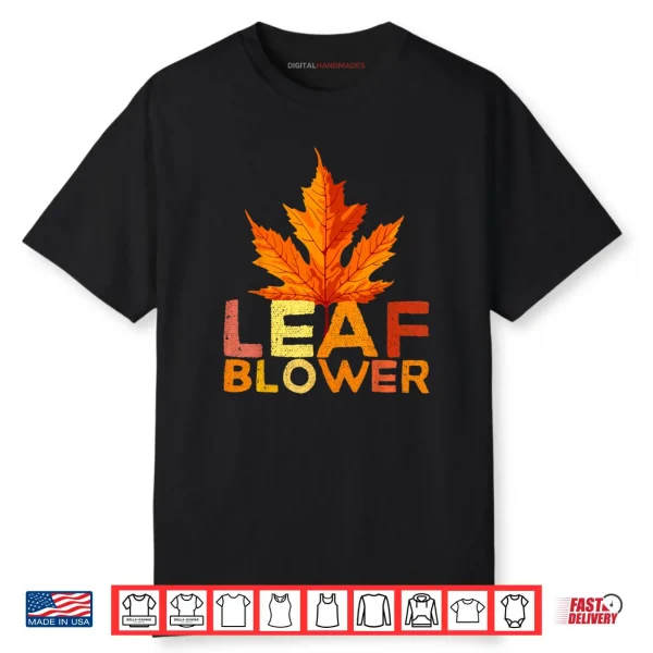 Leaf Blower Adult Halloween Matching Couples Costume Shirt Leaf Blower Adult Halloween Matching Couples Costume Shirt