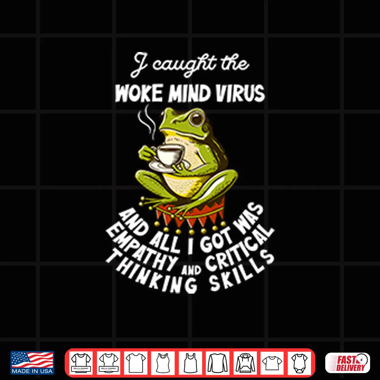 I Caught The Woke Mind Virus Shirt I Caught The Woke Mind Virus Shirt
