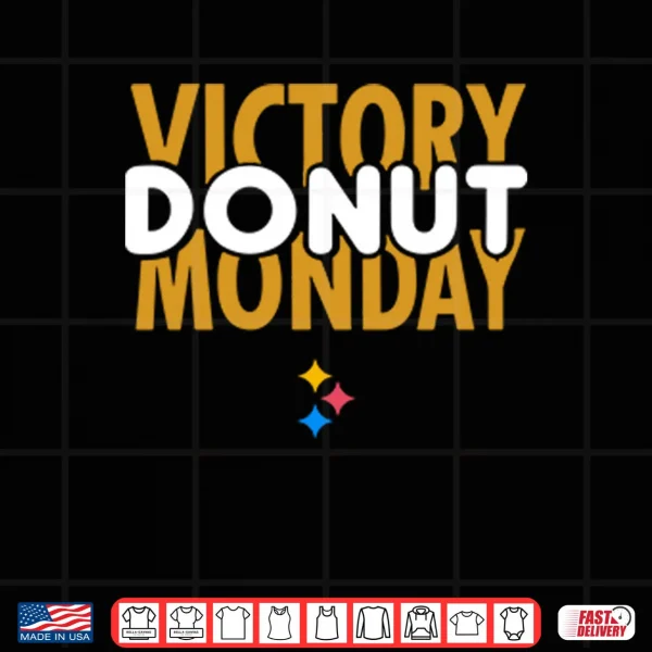 Design Victory Donut Monday Shirt