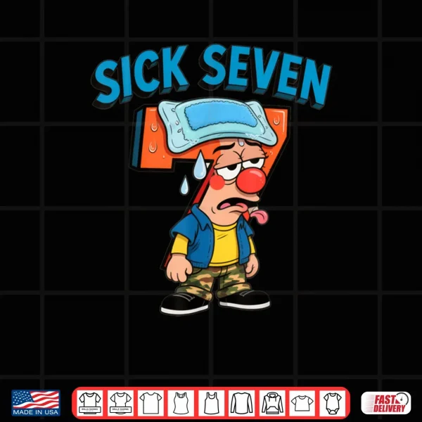 Design Sick Seven Funny Meme 67 Six Seven Halloween Costume Shirt