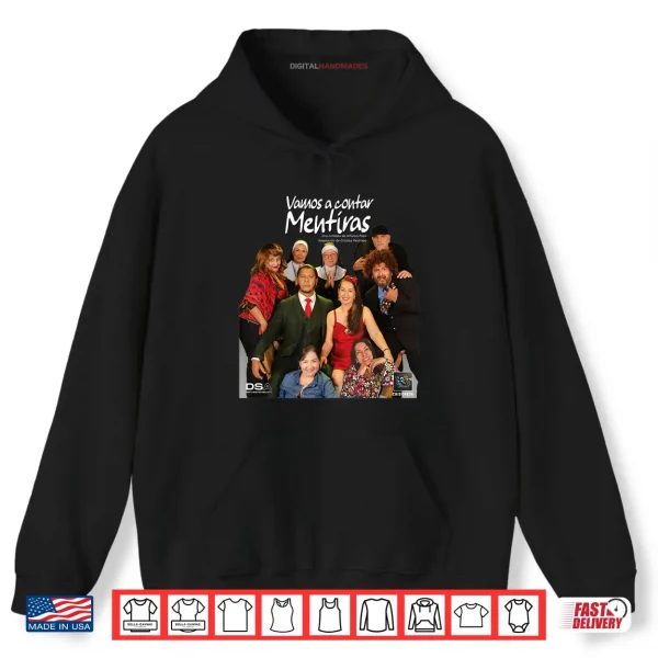 Hoodie Vamos a Contar Mentiras W Background Shirt