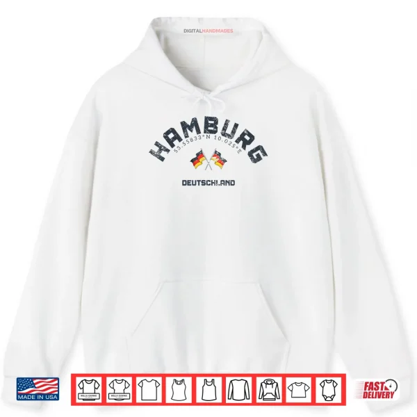 Germany Hamburg Shirt 2 Hoodie Germany Hamburg Shirt