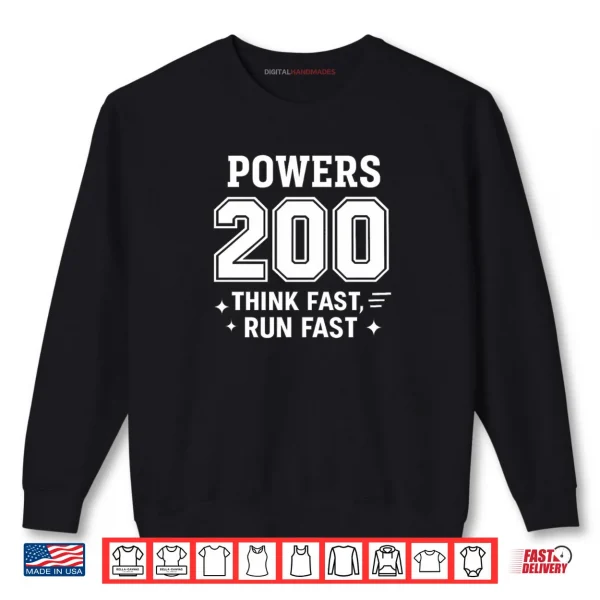 Sweatshirt Think Fast Run Fast Chad Powers Shirt