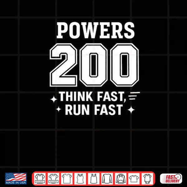 Design Think Fast Run Fast Chad Powers Shirt