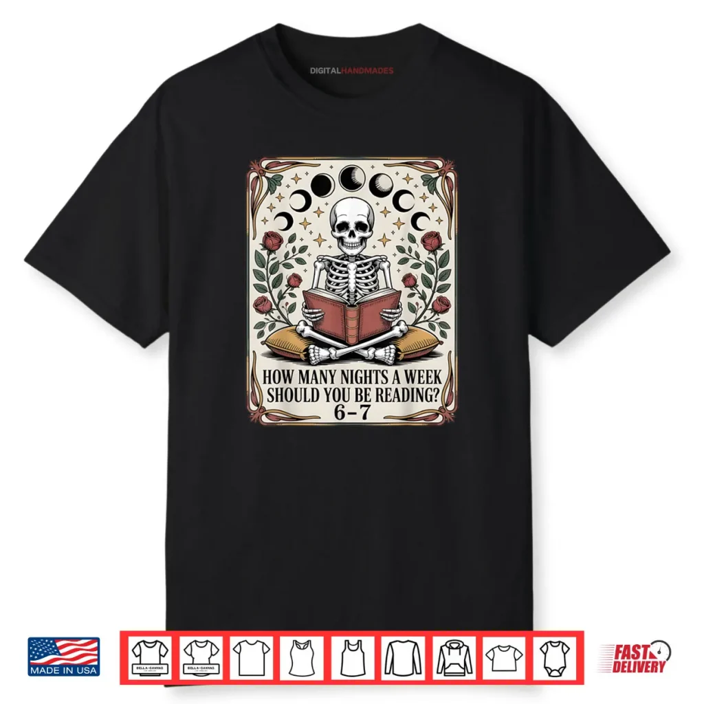 How Many Nights Reading Meme 6 7 Funny Book Lover Shirt 1 How Many Nights Reading Meme 6 7 Funny Book Lover Shirt