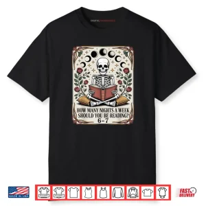 How Many Nights Reading Meme 6 7 Funny Book Lover Shirt 13 How Many Nights Reading Meme 6 7 Funny Book Lover Shirt