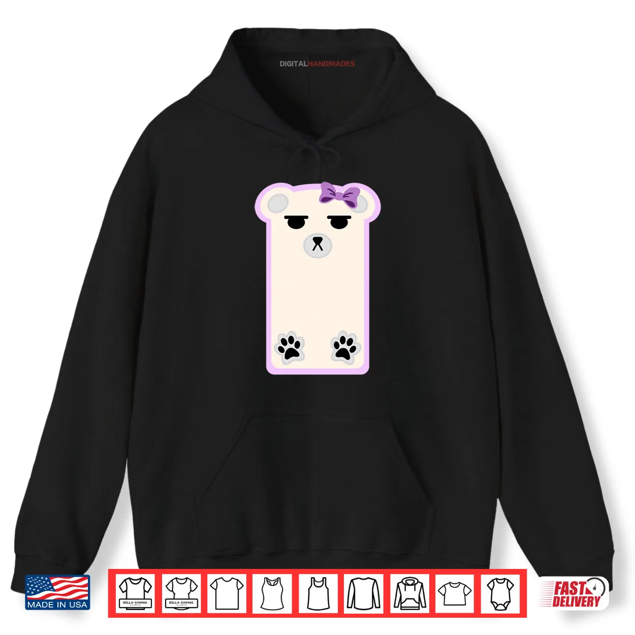 Mira Inspired Cheeky Polar Bear Shirt Mira Inspired Cheeky Polar Bear Shirt
