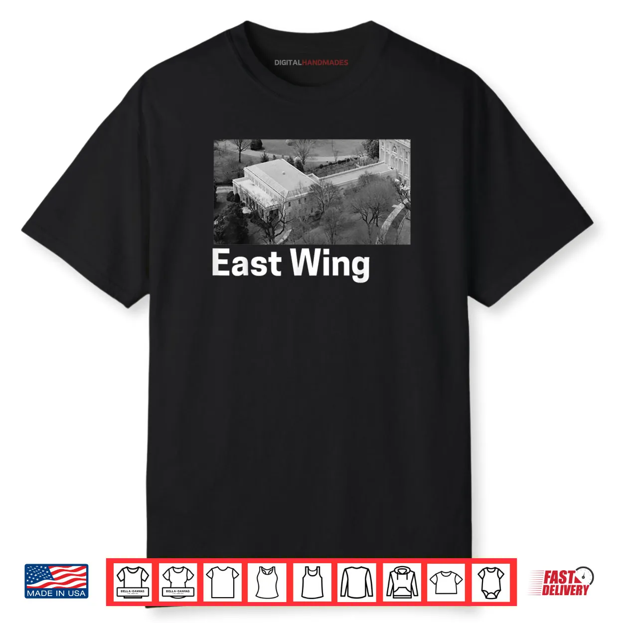 The East Wing of The White House Shirt The East Wing of The White House Shirt