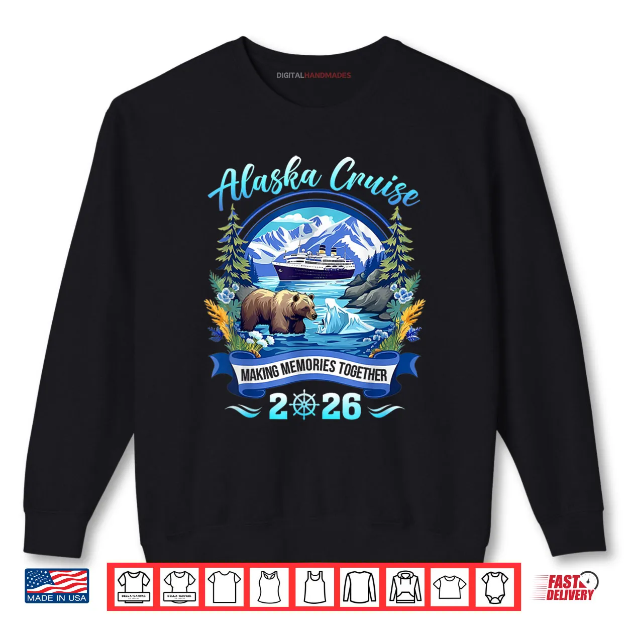 Matching Family Friends and Group Alaskan Alaska Cruise 2026 Shirt Matching Family Friends and Group Alaskan Alaska Cruise 2026 Shirt