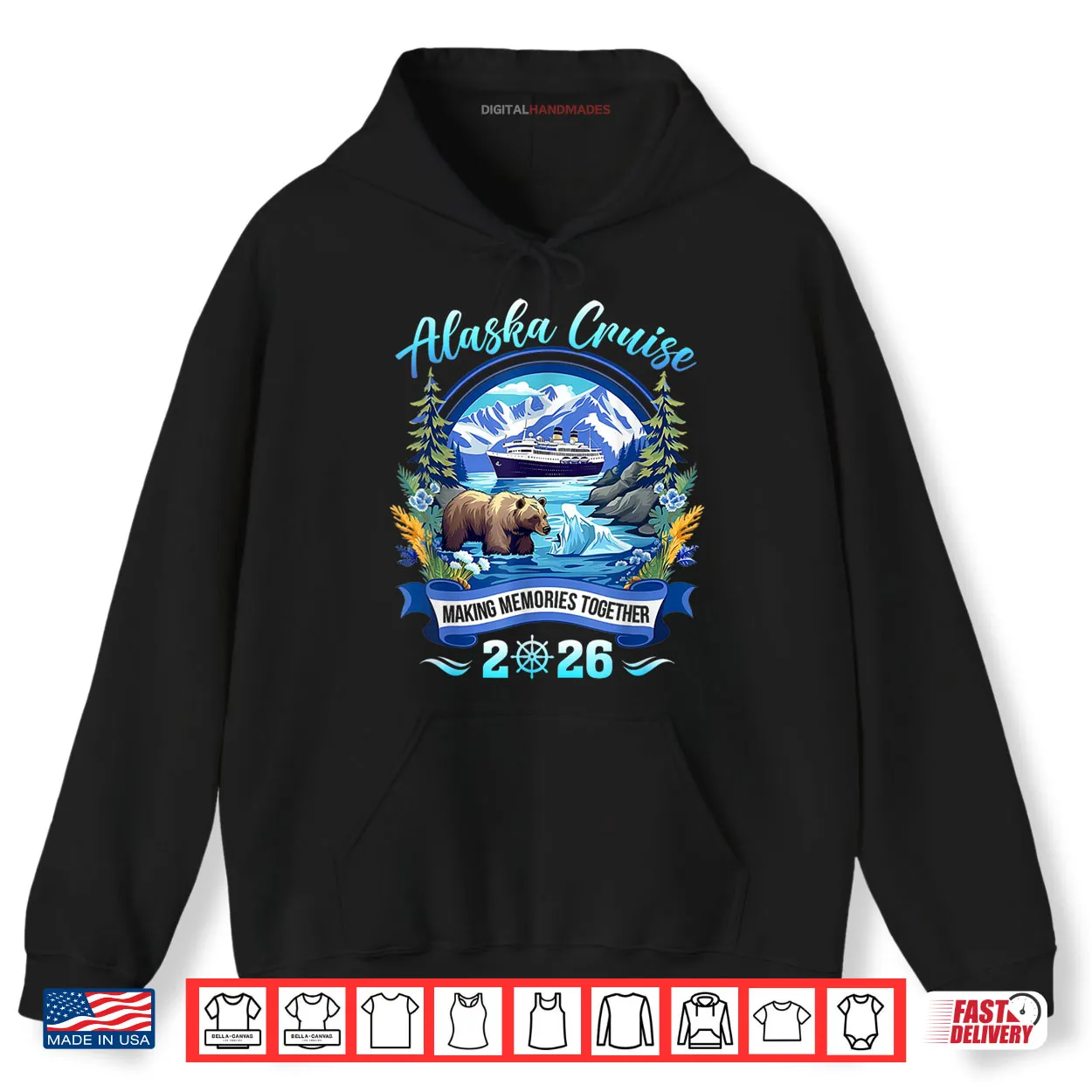 Matching Family Friends and Group Alaskan Alaska Cruise 2026 Shirt Matching Family Friends and Group Alaskan Alaska Cruise 2026 Shirt
