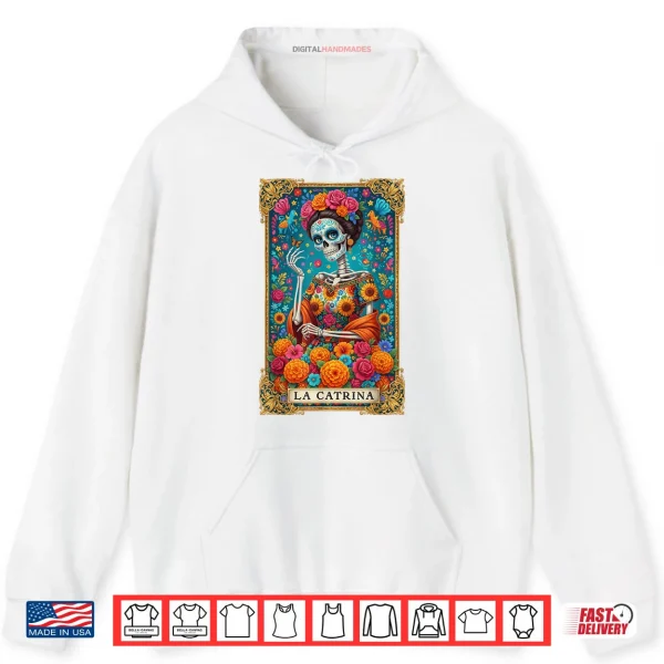 De Los Muertos La Catrina Day of The Dead Women Sugar Skull Shirt 2 Hoodie De Los Muertos La Catrina Day of The Dead Women Sugar Skull Shirt