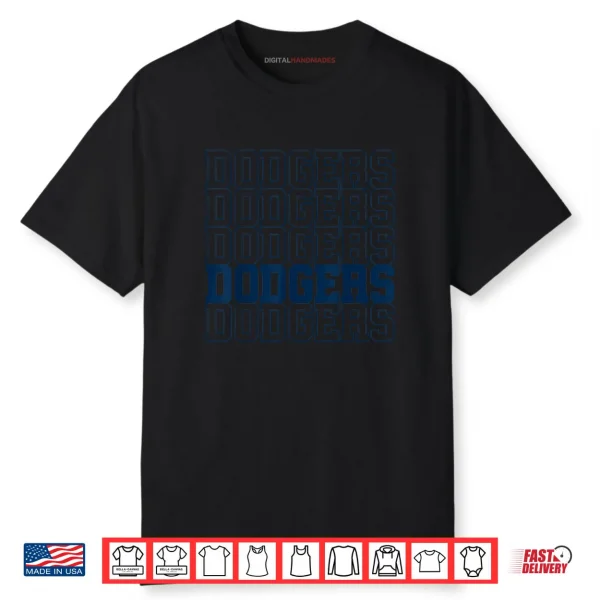 Dodgers Name Retro Vintage Dodgers Lover Shirt Dodgers Name Retro Vintage Dodgers Lover Shirt