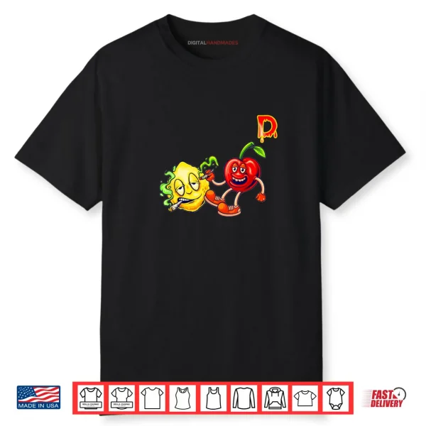 Drizzles Lemon Cherry Headz Shirt Drizzles Lemon Cherry Headz Shirt