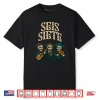 SEIS Siete Mexican Los Muertos Calaveras Sugar Skull 67 Shirt