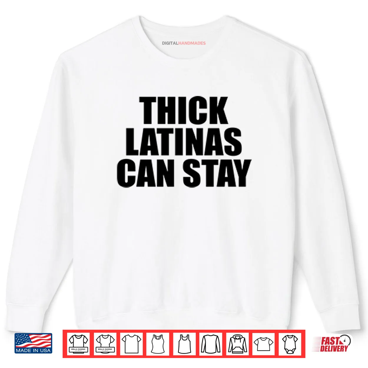 Thick Latinas Can Stay Shirt Thick Latinas Can Stay Shirt