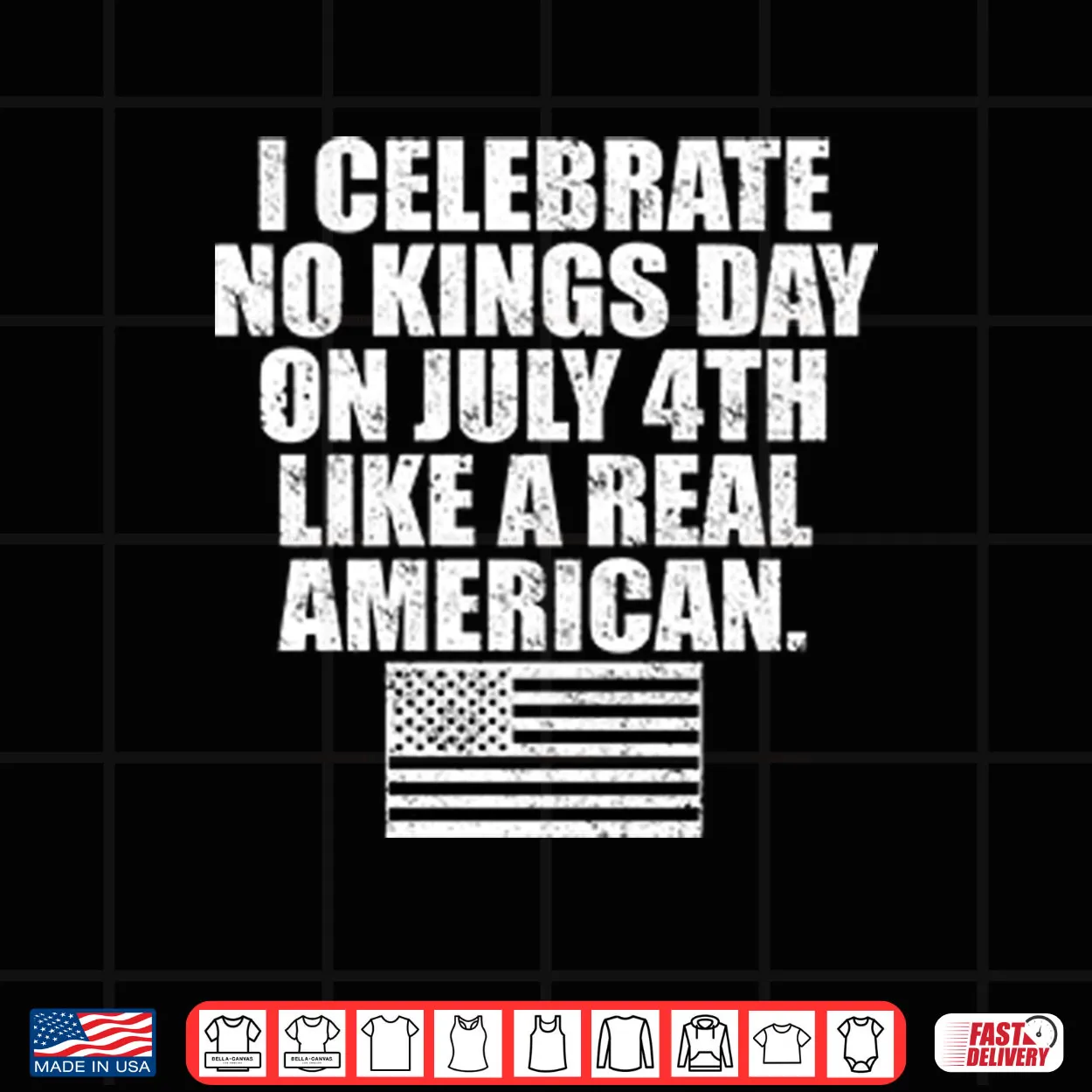 I Celebrate No Kings Day On July 4th Like A Real American Shirt I Celebrate No Kings Day On July 4th Like A Real American Shirt