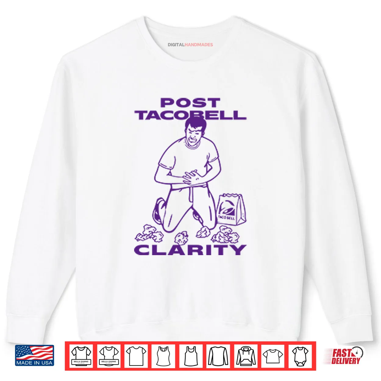 Post Taco Bell Clarity Shirt Post Taco Bell Clarity Shirt
