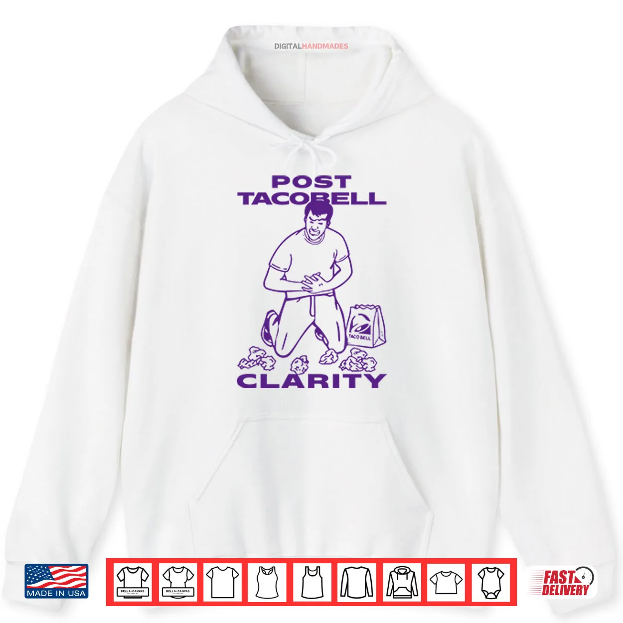 Post Taco Bell Clarity Shirt Post Taco Bell Clarity Shirt