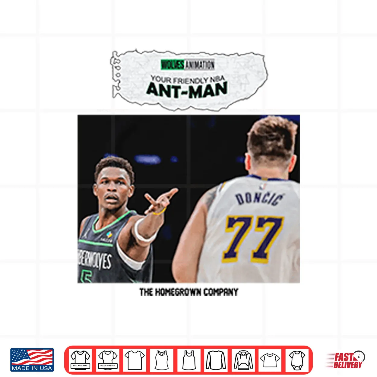 Your Friendly NBA Ant Man Anthony Edwards Shirt Your Friendly NBA Ant Man Anthony Edwards Shirt