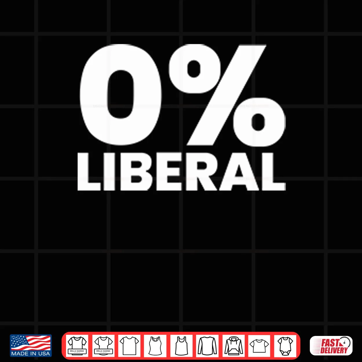 0% Liberal Shirt 0% Liberal Shirt
