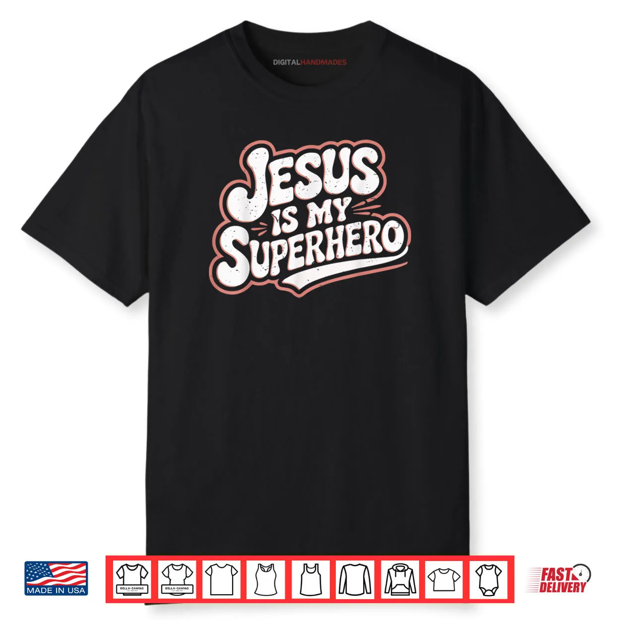 Girls Jesus Is My Superhero Christian Toddler Sister God Mom Shirt Girls Jesus Is My Superhero Christian Toddler Sister God Mom Shirt