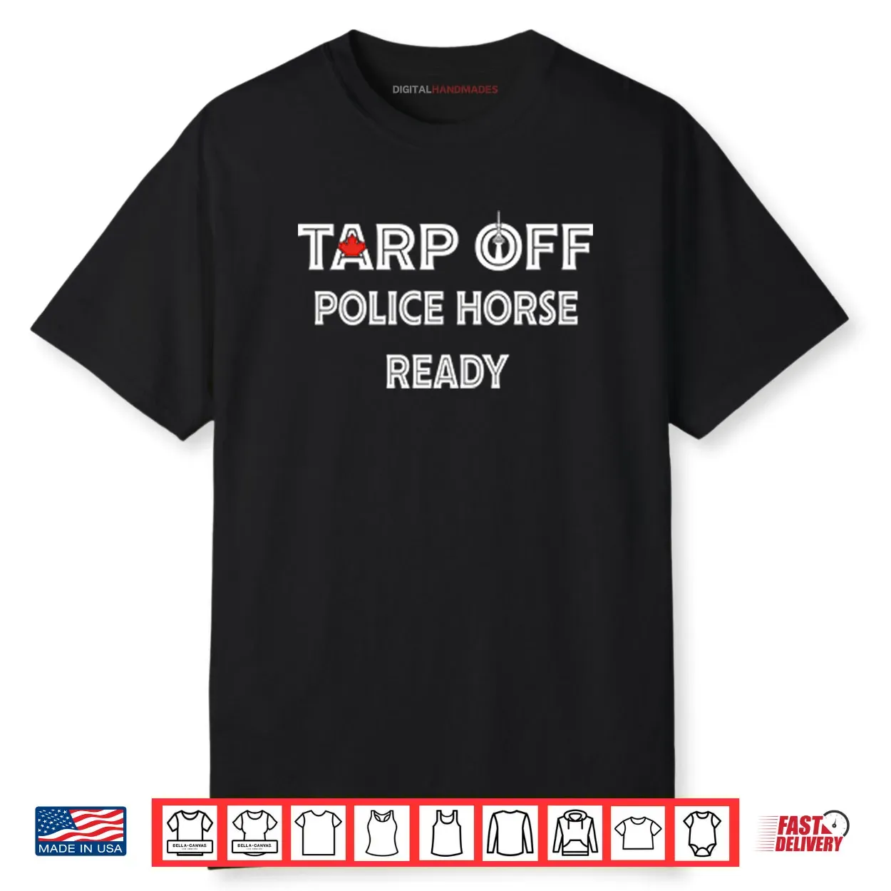 Tarp Off Police Horse Ready Shirt Tarp Off Police Horse Ready Shirt