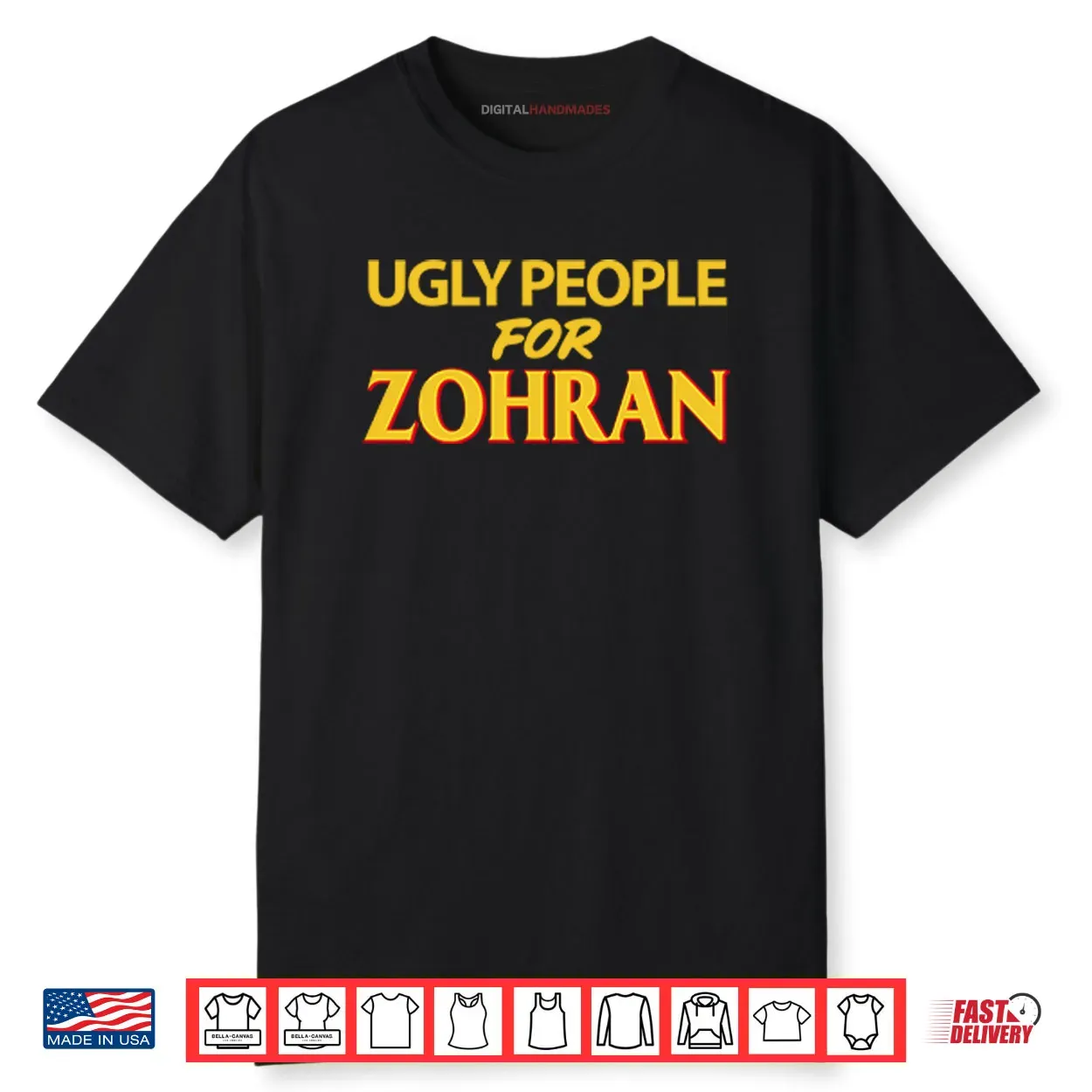 Ugly People For Zohran Shirt Ugly People For Zohran Shirt