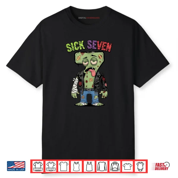 67 Funny Zombie Six Seven Humor Meme Brainrot Sick Seven Shirt 67 Funny Zombie Six Seven Humor Meme Brainrot Sick Seven Shirt