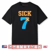 Sick Seven Meme Six Seven Sick 7 Funny Bandage Shirt