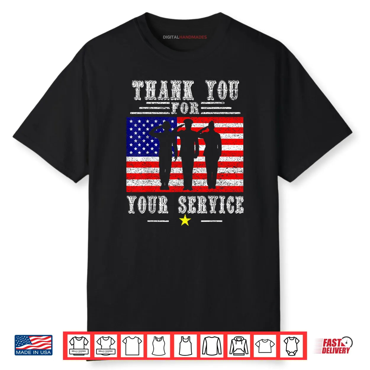 Thank You for Your Service Patriotic Veterans Day Shirt Thank You for Your Service Patriotic Veterans Day Shirt