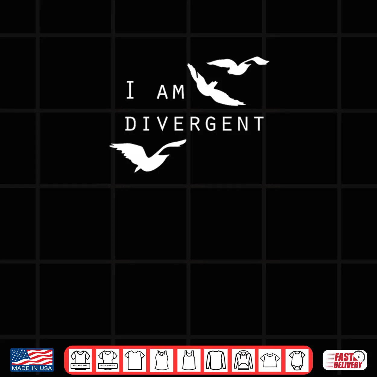 I am Divergent Fantasy Book Lover Shirt I am Divergent Fantasy Book Lover Shirt