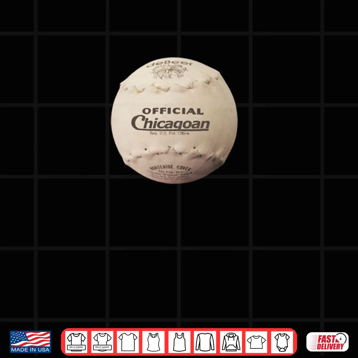 Official Chicagoan Softball Logo Parody Shirt Official Chicagoan Softball Logo Parody Shirt