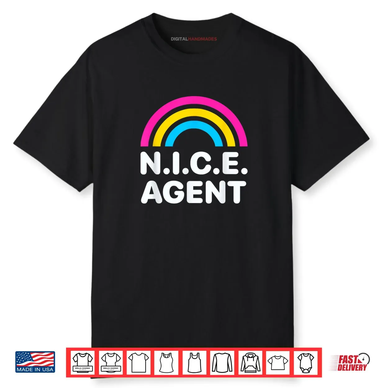 Nice Agent Official Happy Member Protest Costume Shirt Nice Agent Official Happy Member Protest Costume Shirt
