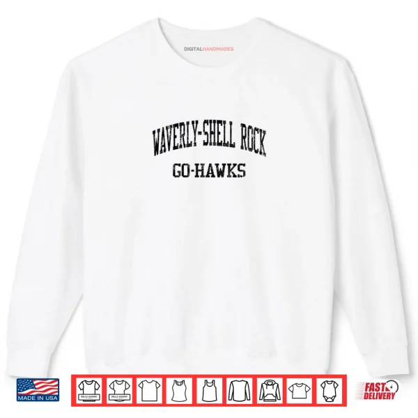Waverly Shell Rock High School HS Waverly IA Vintage Sports Shirt 1 Sweatshirt Waverly Shell Rock High School HS Waverly IA Vintage Sports Shirt