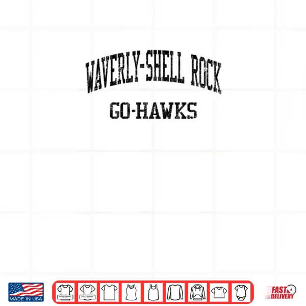 Waverly Shell Rock High School HS Waverly IA Vintage Sports Shirt 3 Design Waverly Shell Rock High School HS Waverly IA Vintage Sports Shirt