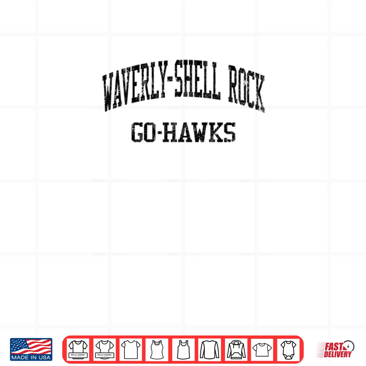 Waverly Shell Rock High School HS Waverly IA Vintage Sports Shirt Waverly Shell Rock High School HS Waverly IA Vintage Sports Shirt