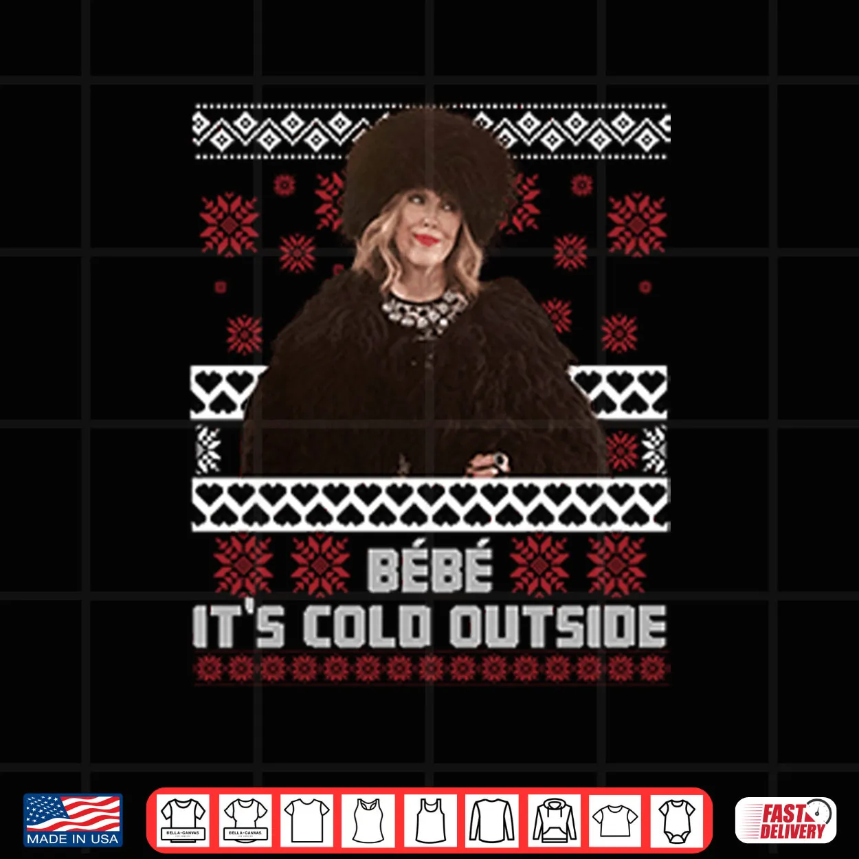 Bebe It’s Cold Outside Christmas Shirt Bebe It’s Cold Outside Christmas Shirt