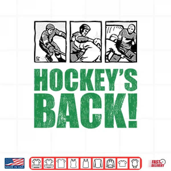 Hockey’s Back Shirt 3 Design Hockeys Back Shirt