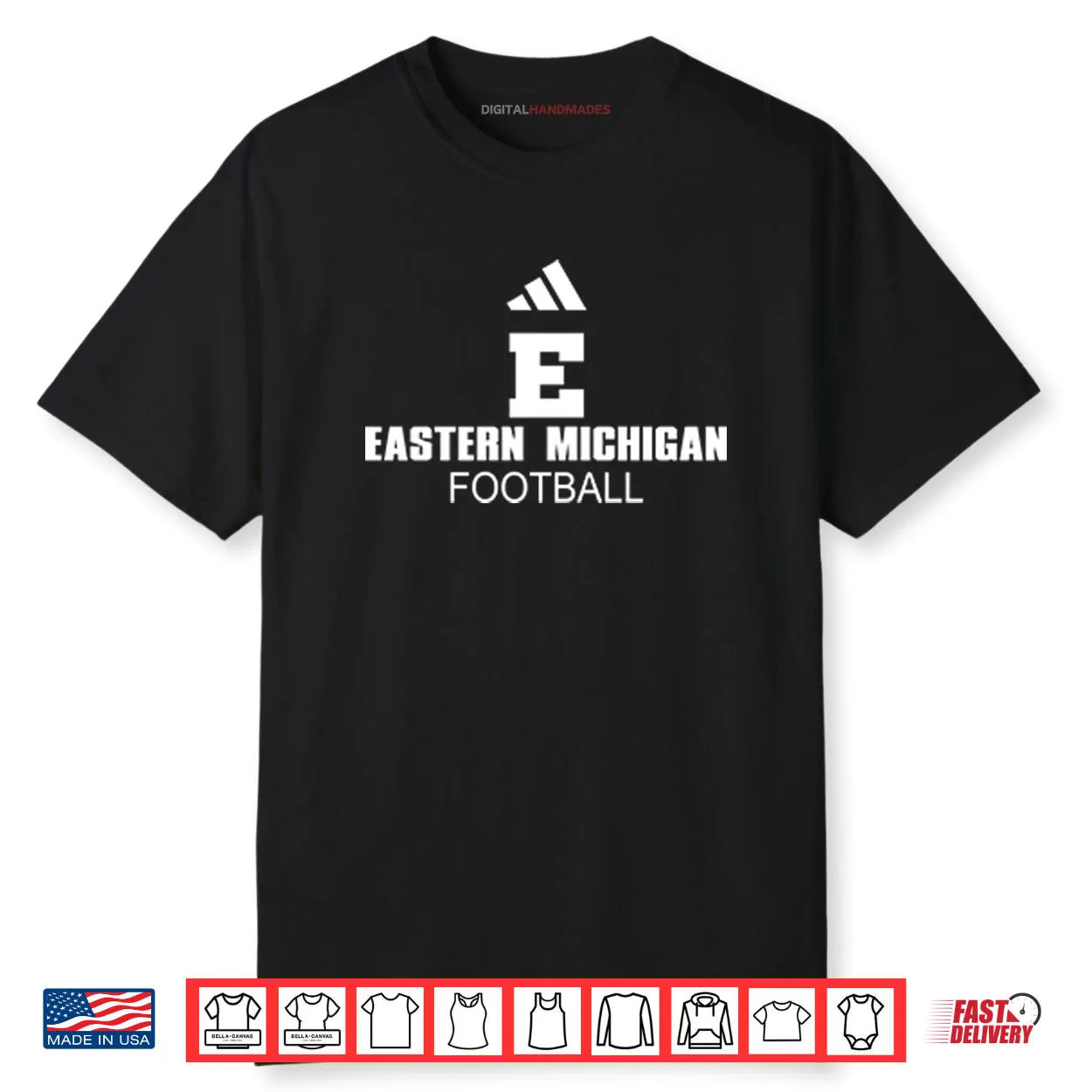 Issac Reed Eastern Michigan Football Shirt Issac Reed Eastern Michigan Football Shirt