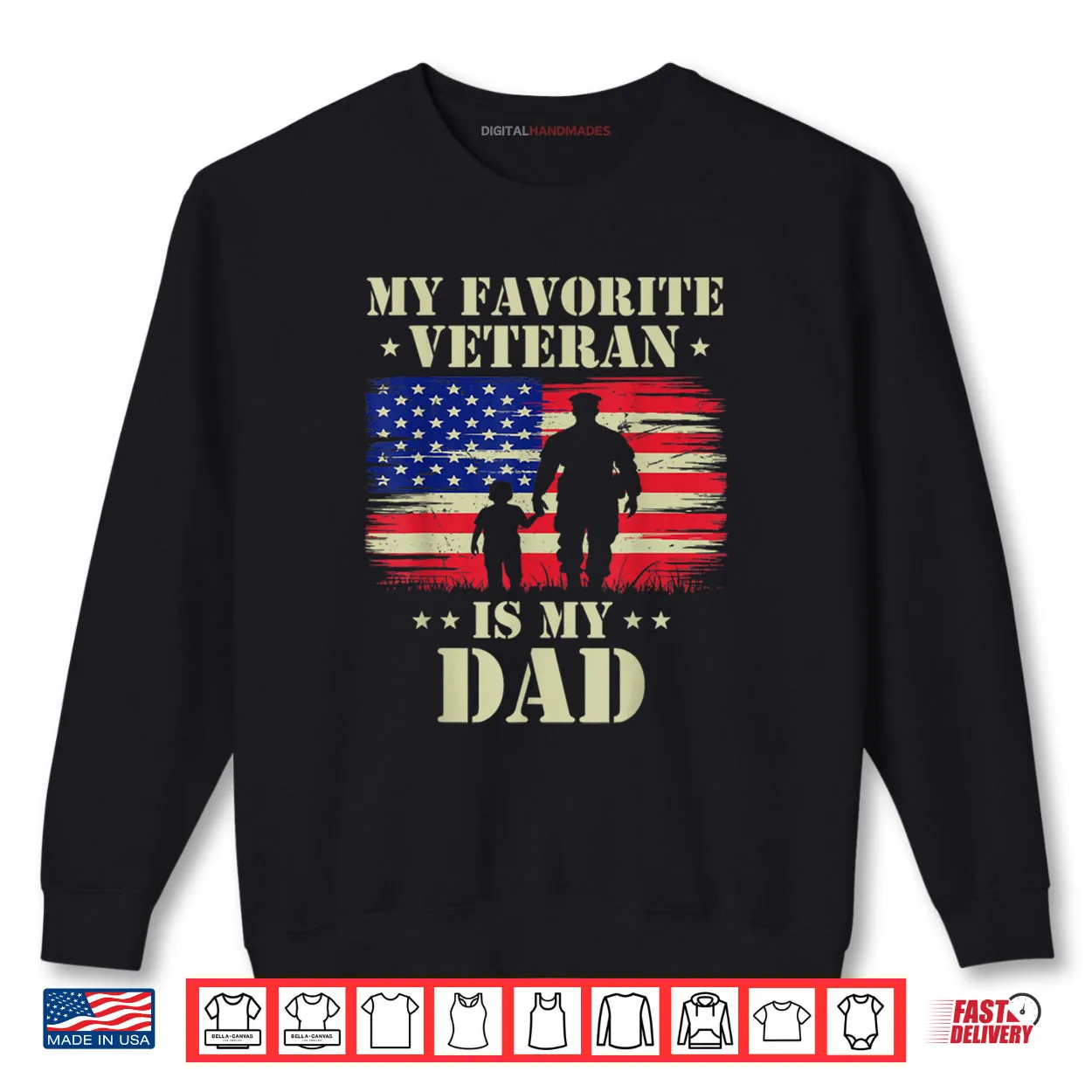 Father Veterans Day My Favorite Veteran is My Dad Proud Shirt Father Veterans Day My Favorite Veteran is My Dad Proud Shirt