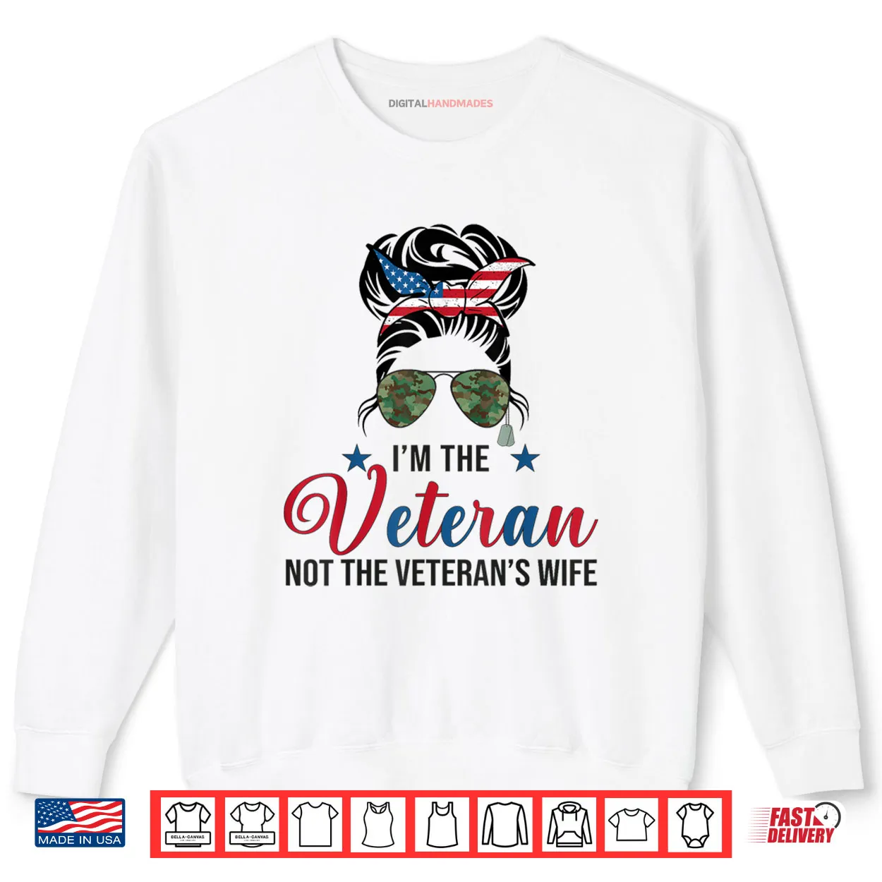 I’m The Veteran and The Veteran’s Wife Female Veterans Day Shirt I’m The Veteran and The Veteran’s Wife Female Veterans Day Shirt