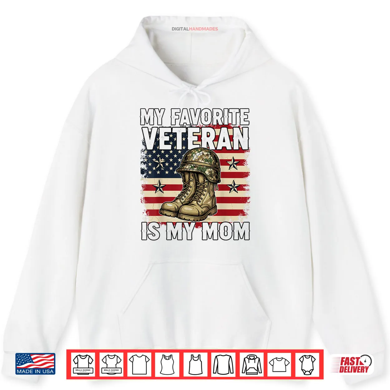 My Favorite Veteran is My Mom Patriotic Veterans Day Shirt My Favorite Veteran is My Mom Patriotic Veterans Day Shirt