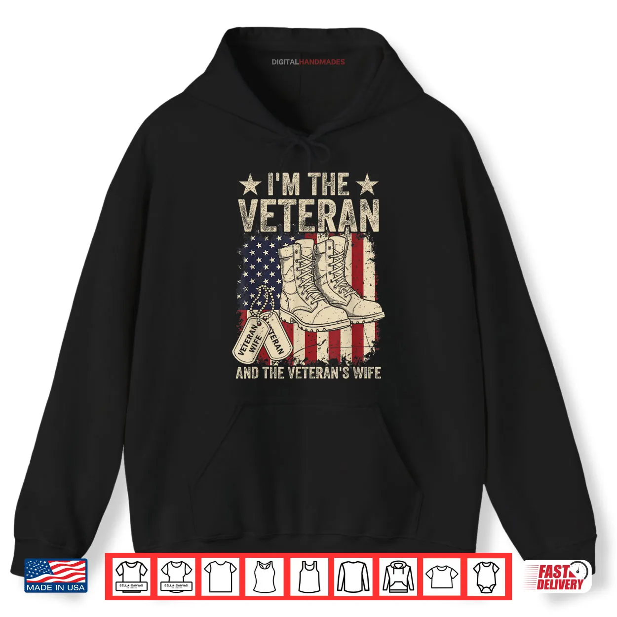 Veteran & Wife Proud American Veteran Wife Veterans Day Shirt Veteran & Wife Proud American Veteran Wife Veterans Day Shirt