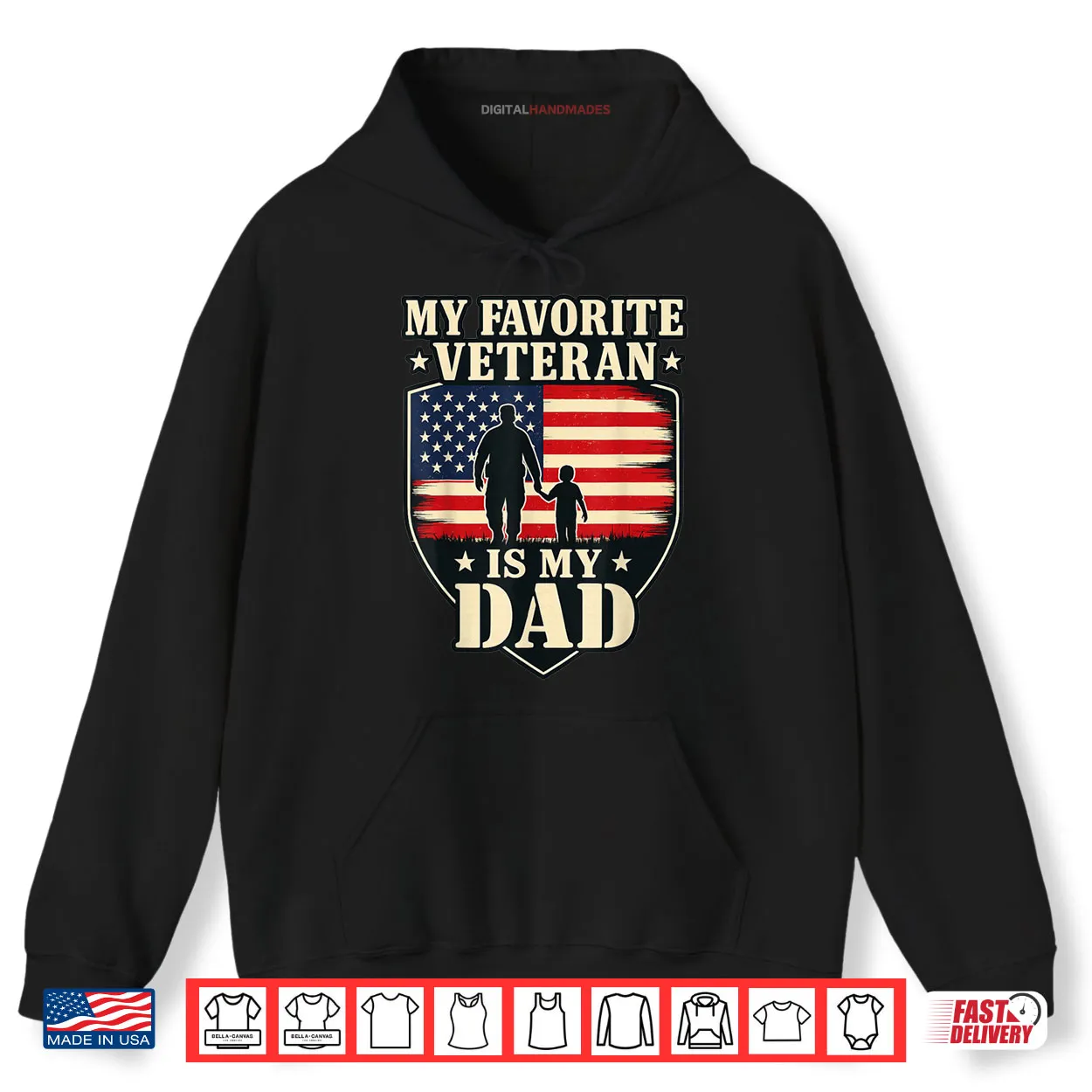 Veterans Day My Favorite Veteran is My Father Proud Kids Shirt Veterans Day My Favorite Veteran is My Father Proud Kids Shirt