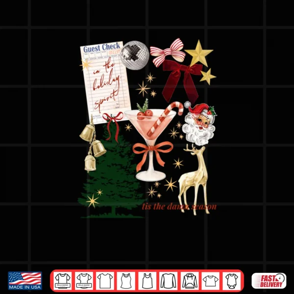 Design Holiday Vibes In the Holiday Spirit Shirt