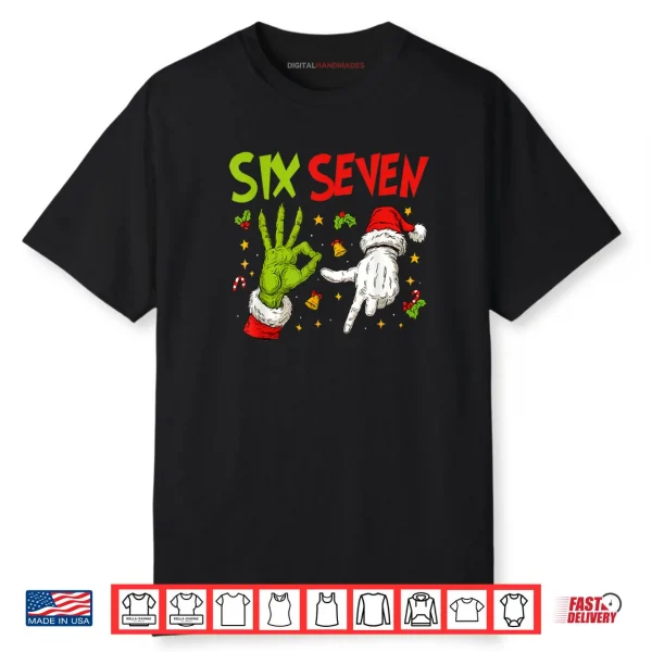 Trending Six Seven Meme Christmas 67 Xmas Shirt